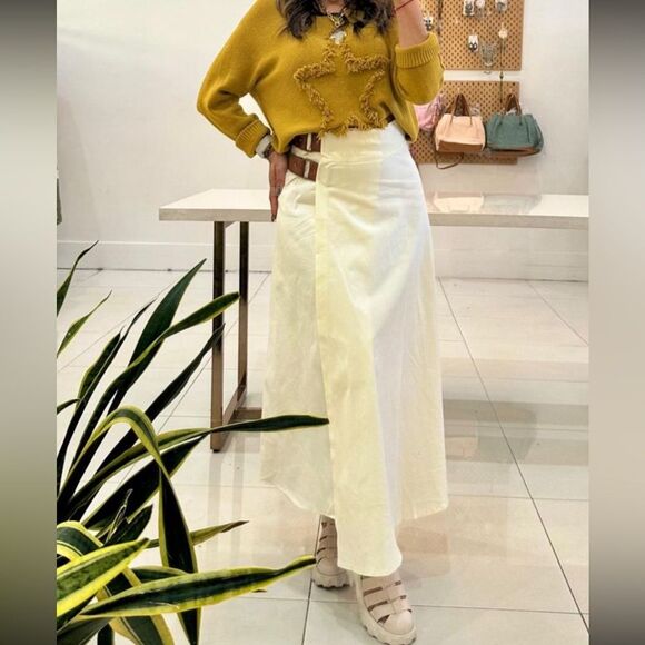 Wrap Around Maxi Skirt - Picture 2 of 4